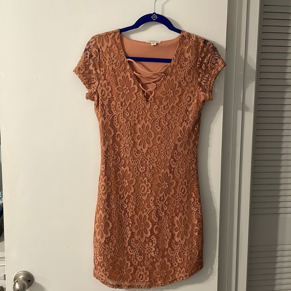 Like new Salmon Coral Dress, by UltraHint